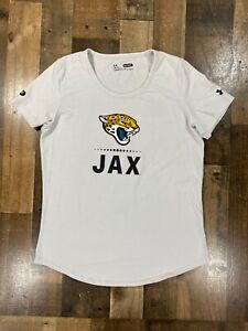 Under Armour Womens Shirt Medium Jacksonville Jaguars Heat Gear NFL Combine Top