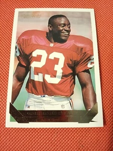 1993 GARRISON HEARST TOPPS GOLD NFL ROOKIE CARD RC #385 ARIZONA CARDINALS 49ERS - Picture 1 of 2