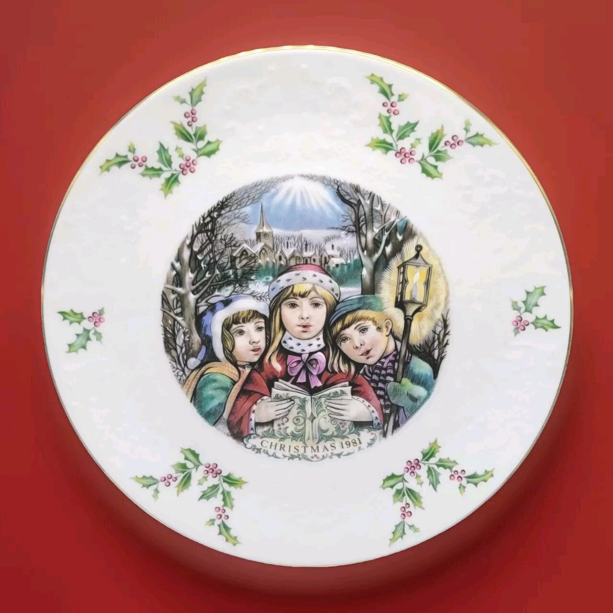 Royal Doulton Christmas Plate Indiana Royal Doulton China