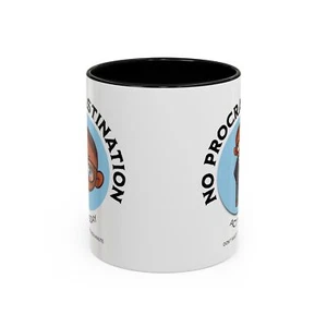 Keine Prokrastination mit kleinem Notar Derrick Becher 11oz - Bild 1 von 17