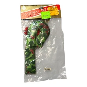 Vintage Bradford’s Fabric Candy Cane Christmas Ornament The Unbreakable Kind NOS - Picture 1 of 2