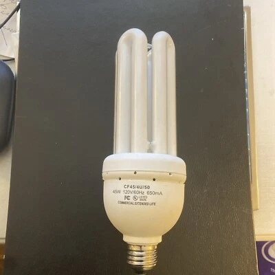 Commercial Extended Life CF45/4U/50 45 Watts 2700 Lumens 5000K 10,000 Hours CF - Image 1 of 4