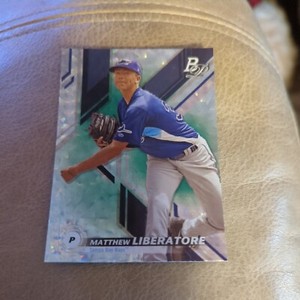 2019 Bowman Platinum Top Prospects Ice Matthew Liberatore Top-17  Cardinals 