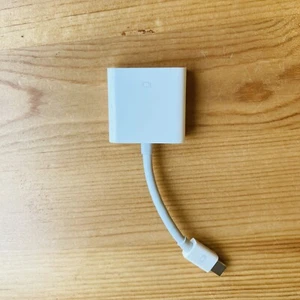 Genuine Apple Mini DisplayPort to DVI Adapter - A1305 - MacBook iMac - Picture 1 of 3
