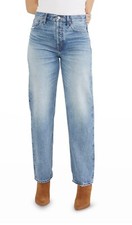 Etica “Tyler” Vintage Straight faded slight distress jeans Sz 25 Ret $198