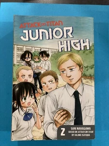 Attack on Titan Junior High Volume 2 English Kodansha Manga - Picture 1 of 4