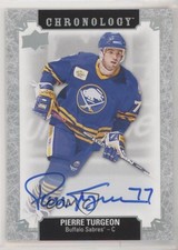 2018 Chronology Franchise History 2019-20 Upper Deck Update Pierre Turgeon Auto