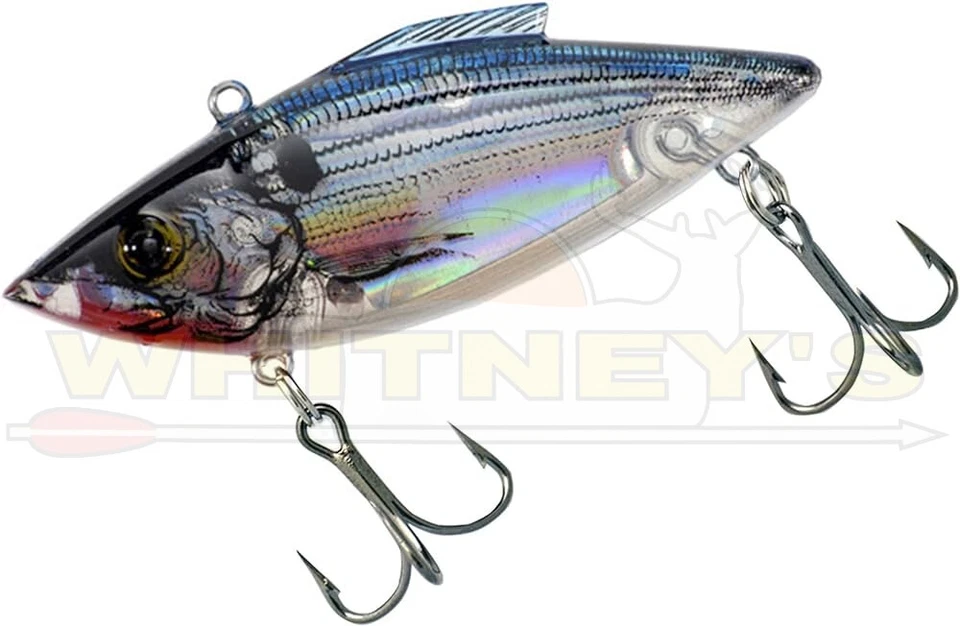 Bill Lewis Fishing Bait 3" Rat-L-Trap RT 1/2 oz Lectric Silver - BLF-RTL1