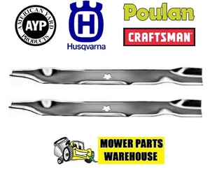 2 AYP POULAN HUSQVARNA CRAFTSMAN LAWN MOWER BLADES 38" 134148 139774 532134148 - Picture 1 of 1