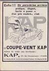 Le coupe-vent Kap. Advertising 1925