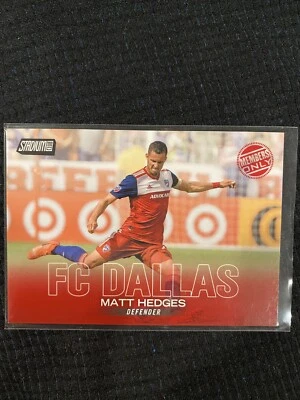 2018 Topps Stadium Club Soccer Matt Hedges Members Only 44/50 -#53 - Image 1 of 2