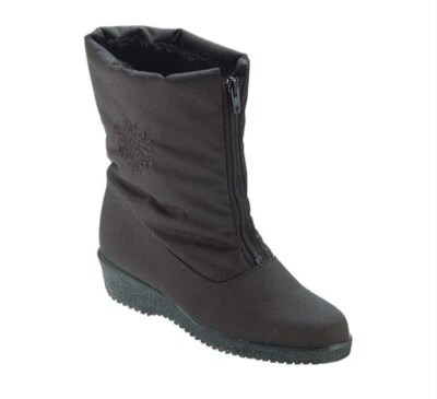 Botas impermeables Jennifer de media pantorrilla para mujer | 3633 | negras | talla: 12 Foto 1 de 4