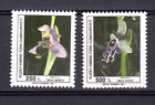 Turkish Cyprus 1991 Orchids (Flowers) I Set Of 2 Values Mnh