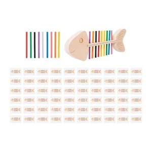Montessori Educational Toy Fish Bone Sorting Toy for Boy Girls Kid Preschool - Picture 1 of 3