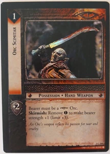 LOTR TCG Fellowship of the Ring ORC SCIMITAR 1C269 FOIL LP - Picture 1 of 1