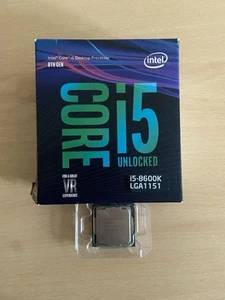 Intel Core i5-8600k 3.60GHz Hexa-Core LGA 1151 Processor CPU - Picture 1 of 5