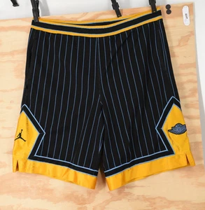 VINTAGE NIKE AIR JORDAN  20TH ANIVERSARY 2005 PINSTRIPE WINGS SHORTS MENS XL 12" - Picture 1 of 11