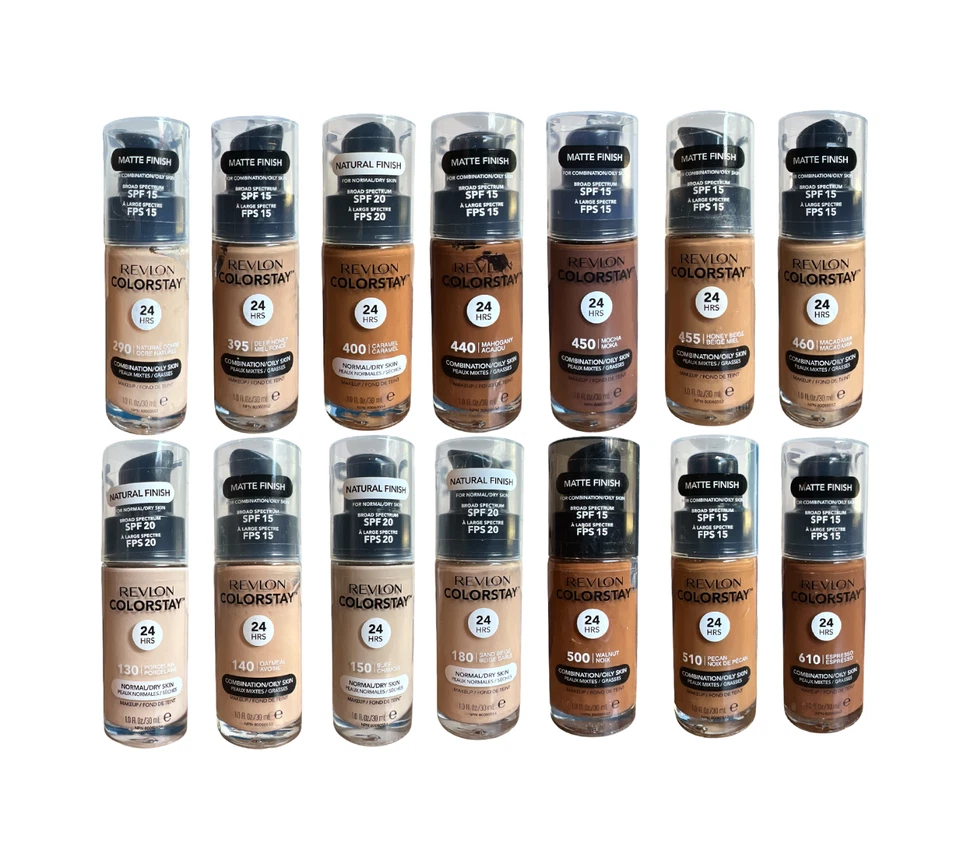 Revlon Colorstay Makeup Foundation CombinationOily Skin - Pick Color READ BELOW - Image 1 of 1