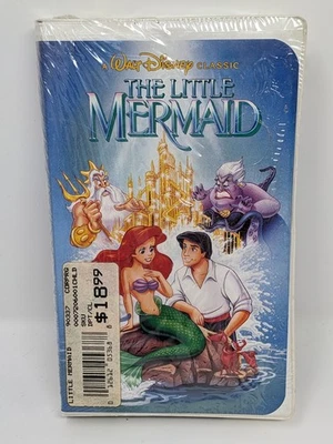 Disney Black Diamond VHS Little Mermaid Arielle Banned Cover Sealed NEU - Bild 1 von 4