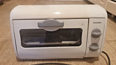 Minibackofen Severin, mit Ober- und Unterhitze, weiss - Bild 1 von 4