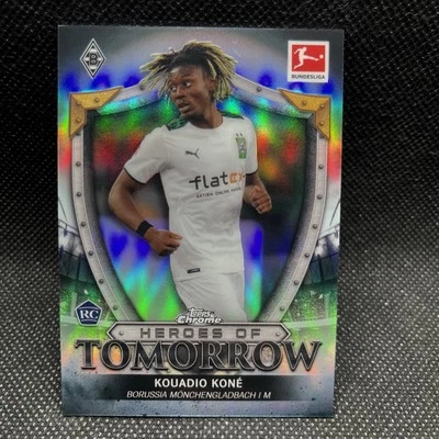 2021-22 Topps Chrome Bundesliga KOUADIO KONE #HT-KK Rookie Heroes Of Tomorrow  - Image 1 of 2