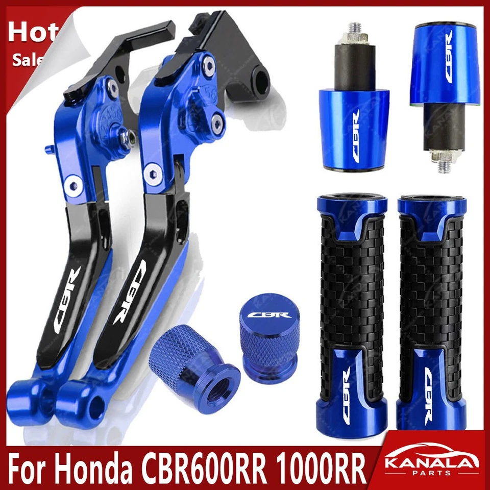 4 peças conjuntos de alavancas de embreagem de freio tampa punho CNC para Honda CBR600RR 1000RR novo - Imagem 1 de 1