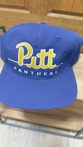 Vintage Pitt Panthers Snapback Hat New - Picture 1 of 4