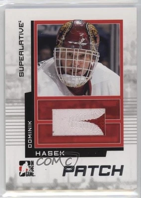 2009-10 ITG Superlative Volume 2 Silver /30 Dominik Hasek #SP-46 Patch HOF - Image 1 of 2