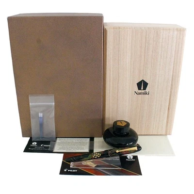 2013 NAMIKI YUKARI MAKI-E ТРАВЫ УКРАШЕНИЕ 18K MED NIB ПЕРЬЕВАЯ РУЧКА НИКОГДА НЕ ЧЕРНИЛА - Изображение 1 из 4