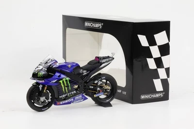 1:12 Yamaha YZR-M1 Monster Maverick Vinales MotoGP 2021 Minichamps - Bild 1 von 4