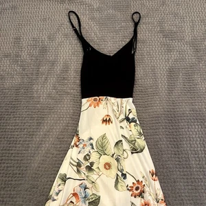 Boho Paisley Spaghettiträger Sommerkleid bunt Strand Urlaub M - Bild 1 von 2