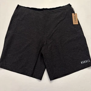 Neu mit Etikett NoBull Herrenshorts grau Größe XL leicht 9 Zoll Performance Laufen Freizeit - Bild 1 von 15