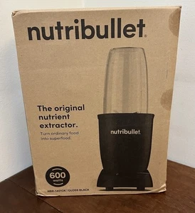 Nutribullet Original Blender Nutrient Extractor 600w 24oz NBR-1401GK Black NEW - Picture 1 of 7