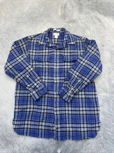 L.L.BEAN Free Port Main Champions Cloth Shirt l- Tall Long Sleeve Blue Tradional - Picture 1 of 7
