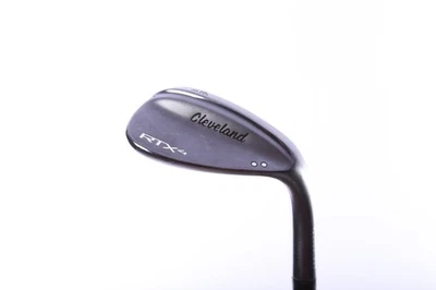 Cleveland RTX-4 Black Satin 60* Lob Wedge RH 34.75 in Steel Shaft Stiff Flex - Image 1 of 4