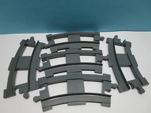 Lego ® Duplo Eisenbahn 5 gebogene graue Schienen Kurve - Bild 1 von 1