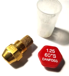 Gicleur DANFOSS 1,25 60°S Débit 1.25 USgal/h angle 60° Type S chaudière Fioul - Imagen 1 de 2