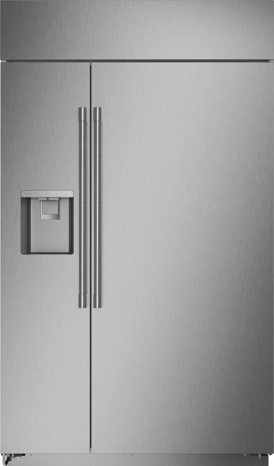 Monogram ZISS480DNSS 48" Counter Depth Built-In Side by Side Smart Refrigerator - Image 1 of 4