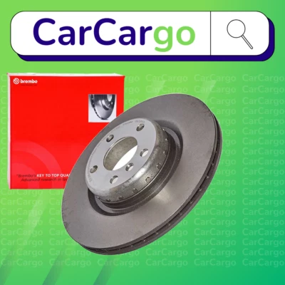 Par de discos de freno traseros ventilados Brembo para BMW Serie 1 118i 2011-2019 345 mm Foto 1 de 4