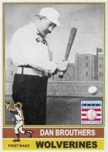 DAN BROUTHERS 76 CUSTOM ART CARD ### BUY 5 GET 1 FREE ### or 30% OFF 12 OR MORE