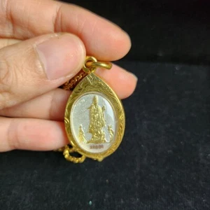 Figura Amuleto Genuino Quan Yin Kuan Yim Yin Yang Yant Wat Familia Riqueza - Imagen 1 de 7