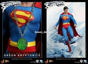 Exklusive Hot Toy Superman Film 1/6 12" Actionfigur Christopher Reeve Sideshow - Bild 1 von 2