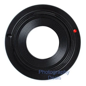 Lens Adapter for CCTV Cine Cinema C-Mount Lens to for Sony E Mount A7 A9 Camera - Picture 1 of 3