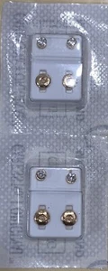 STUDEX OHRPIERCING OHRRINGE 100 % original britisch hergestellt 2 Paar Set - Bild 1 von 8