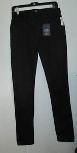 NWT GAP 1969 Size 32X34 GapFlex Soft Wear Mid Rise Skinny Leg Black Jeans - Picture 1 of 7