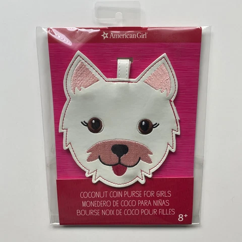American Girl Coconut Coin Purse New In Sealed Package Girls Christmas Gifts Cover