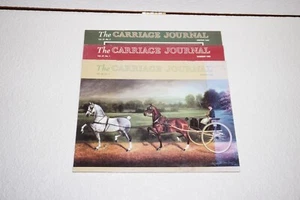 Lot of 3 Vintage 1989 The Carriage Journal Magazines - Picture 1 of 3