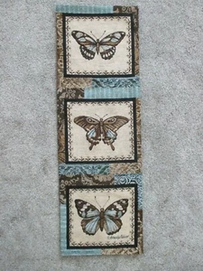 "Back to the Garden" By Kimberly Poloson Tapestry Wall Decor Panel, Butterflies - Picture 1 of 5