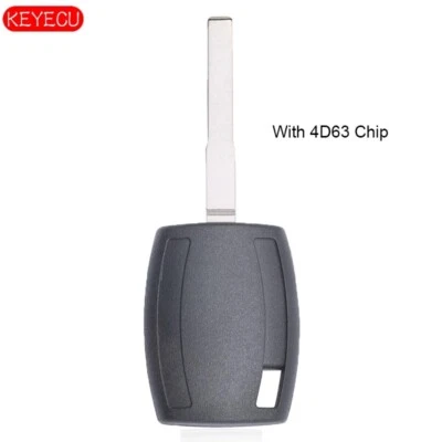 Сменный брелок-транспондер ключ зажигания автомобиля для Ford Focus 80 бит 4D63 - Изображение 1 из 3