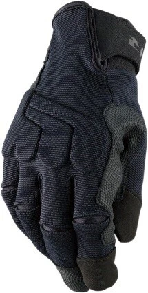 Z1R Black Mill D30 Gloves for Motorcycle Riding - Works with Touchscreen - Image 1 of 1